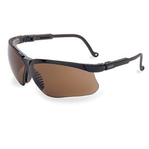 UVEX GENESIS BLACK FRAME ESPRESSO LENS - Safety Glasses